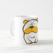 Mesmerisierende Buldog-Tasse Kaffeetasse (Vorderseite Links)