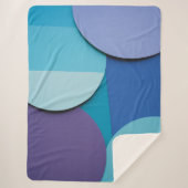 Mesmerisierende Kreise Sherpadecke (Vorderseite)