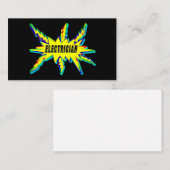 Mesmerisierender Elektriker Visitenkarte (Vorne/Hinten)
