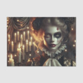 Mesmerisiering Gothic Harlequin Decoupage Seidenpapier (Vorderseite)