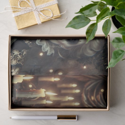 Mesmerisiering Gothic Harlequin Decoupage Seidenpapier (Geschenk)