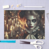 Mesmerisiering Gothic Harlequin Decoupage Seidenpapier (Handwerk)