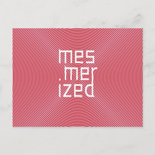 mesmerisiert postkarte (Vorderseite)