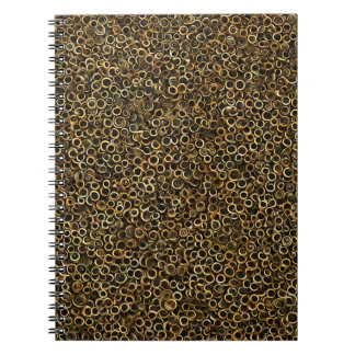 Mesmerisierungs-Holzschneidemaschine Notizblock