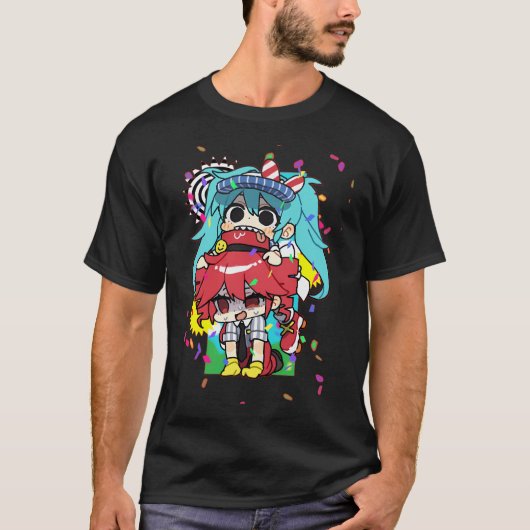 Mesmerizer - Teto Miku T-Shirt (Vorderseite)