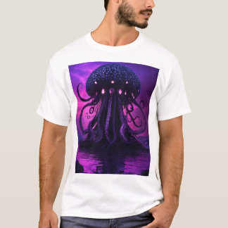 Mesmerizing Jellyfish–Mysterious Underwater World T-Shirt