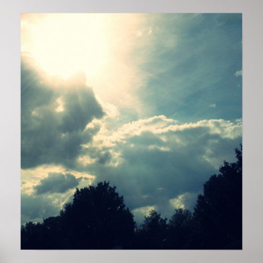 MESMERIZING SUN-Poster Poster (Vorne)