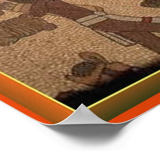 Meso-Amerika, Maya Poster (Ecke)