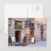 Mesón típico cerca de la Plaza Mayor de Madrid Postkarte (Vorne/Hinten)