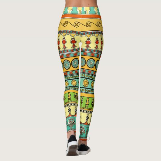 Mesopotamian Artwork Leggings (Rückseite)
