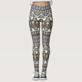 mesopotamische Kunst Leggings (Vorderseite)