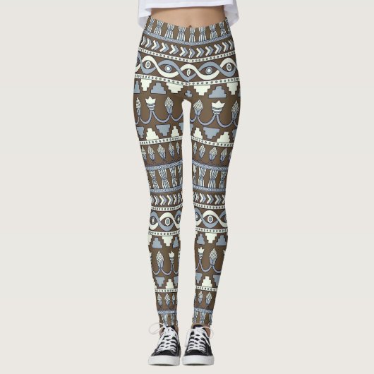 mesopotamische Kunst Leggings (Vorderseite)