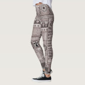 mesopotamische Kunst Leggings (Links)