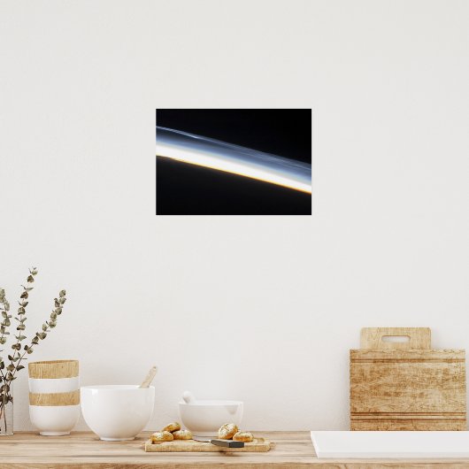 Mesosphärische Wolken Poster (Küche)