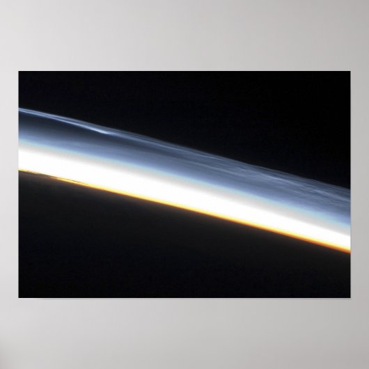 Mesosphärische Wolken Poster (Vorne)