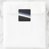 Mesosphärische Wolken Quadratischer Aufkleber (Tasche)