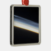 Mesosphärische Wolken Silbernes Ornament (Rechts)