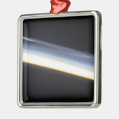 Mesosphärische Wolken Silbernes Ornament (Links)