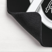 Mesotheliom Awareness Ribbon Mousepad (Ecke)