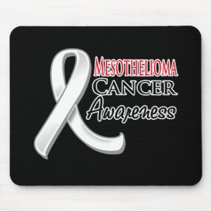 Mesotheliom Awareness Ribbon Mousepad