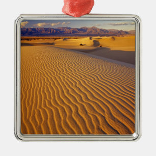 Mesquite Flat Sanddünen im Death Valley Ornament Aus Metall