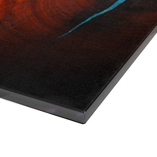 MESQUITE HOLZ SIEHT TÜRKISCH INLAY CUTTBOARD AUS SCHNEIDEBRETT (Ecke)