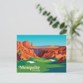 Mesquite USA Postkarte (Stehend Vorderseite)