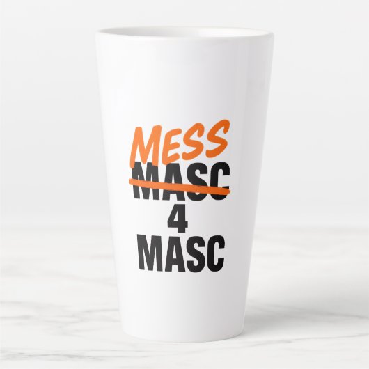 Mess 4 Masc Milchtasse (Vorderseite)