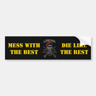 MESS MIT DEM BESTEN AUTOAUFKLEBER