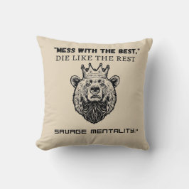 "Mess mit den Besten, die wie die Erholung - erret Kissen