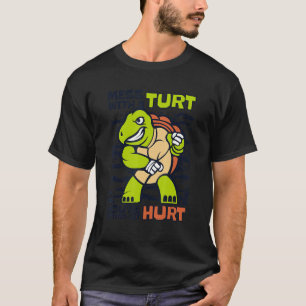 Mess mit einem Turt Gonna verletzen Tortoise anges T-Shirt