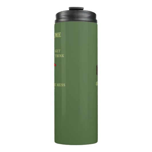 Mess tin tumbler thermosbecher (Vorderseite)