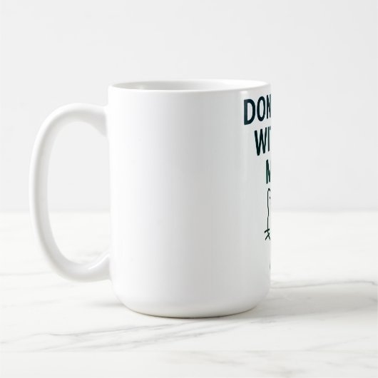 Mess With the Meow – Sweet but Psycho Cat Kaffeetasse (Links)