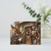 Message for the Shop Postkarte (Stehend Vorderseite)