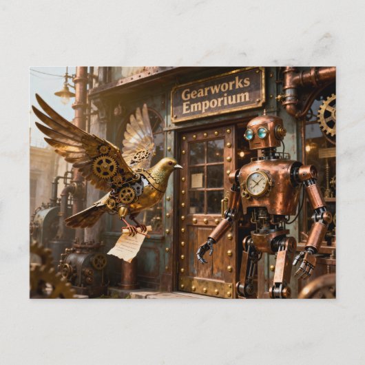 Message for the Shop Postkarte (Vorderseite)