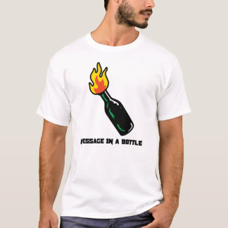 Message in a Bottle - esprit rebelle et rock T-Shirt
