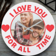  Message Photo I Love You All time  Personalized
