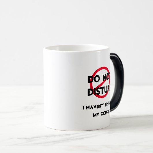 Message Reveveale Tasse - Verstören Sie meinen Kaf (VorderseiteRechts)