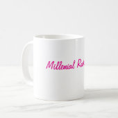 Message-Tasse Kaffeetasse (Vorderseite Links)