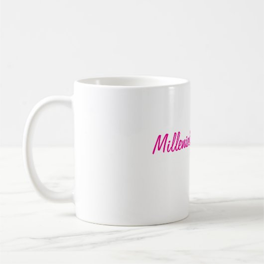 Message-Tasse Kaffeetasse (Links)