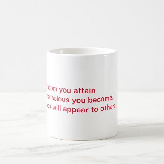 Message-Tasse Kaffeetasse (Mittel)