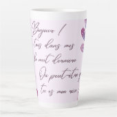 Messages d’amour mignons milchtasse (Vorderseite)