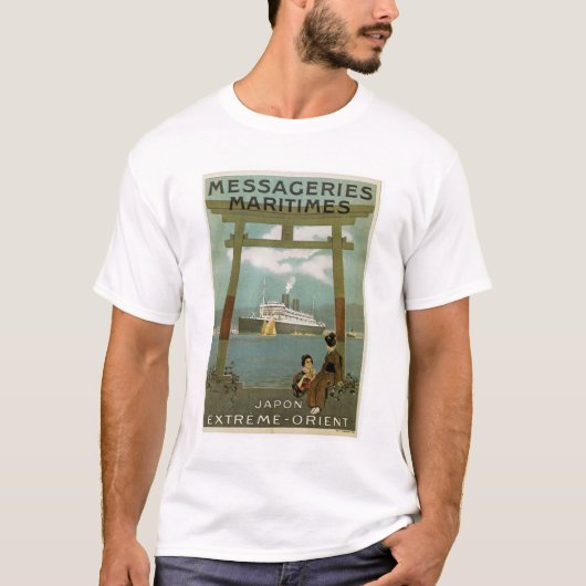 Messagreries Maritimes T-Shirt (Vorderseite)