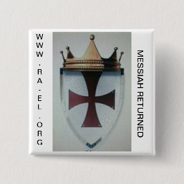 MESSAIAH ZURÜCKGEBRACHTES ABZEICHEN 2 BUTTON