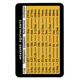 Messäquivalente Mango Kühlschrank Magnet