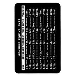 Messäquivalente Schwarzer Kühlschrank Magnet