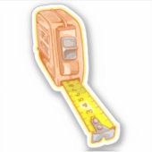 Messband Aufkleber (Vorderseite)