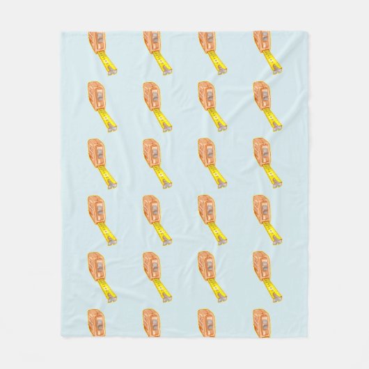 Messband Fleecedecke (Vorderseite)