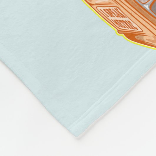 Messband Fleecedecke (Ecke)