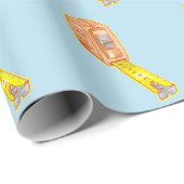 Messband Geschenkpapier (Rolleneckpunkt)